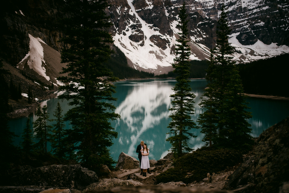 The Leddas Photography - Fatina & Greg: Lake Louise Engagement